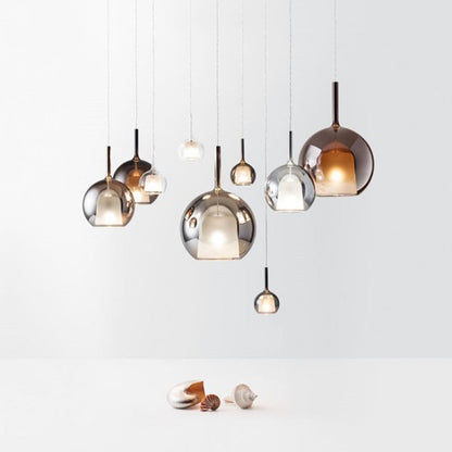 Nordic Bubble Glass Pendant Chandelier for Living Room/Bedside/Dining Room