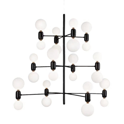 Designer Model Minimalist Multi-bulb Combination Chandelier for Living/Dining Room