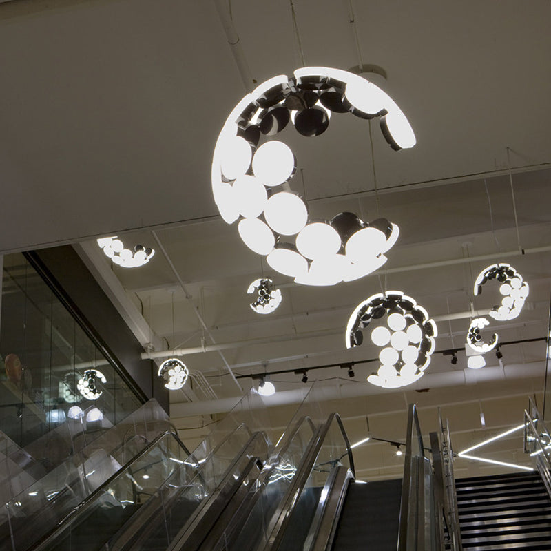 Designer Model Minimalist Irregular Sphere Art Pendant Chandelier for Living Room/Home Office