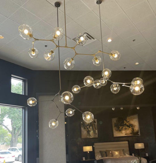 Covington Horizontal Globe Branching Bubble Chandelier - Richardrider