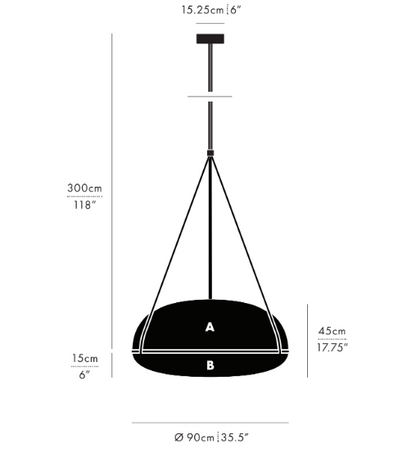 Modern Designer Recommended Elliptical Shell Pendant