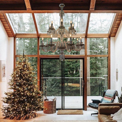 Elegant Crystal Chandelier in Italian Style for Bedroom and Living Room - Richardrider