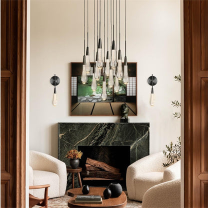 Soltaire Crystal Wall Sconce 5"W - Richardrider