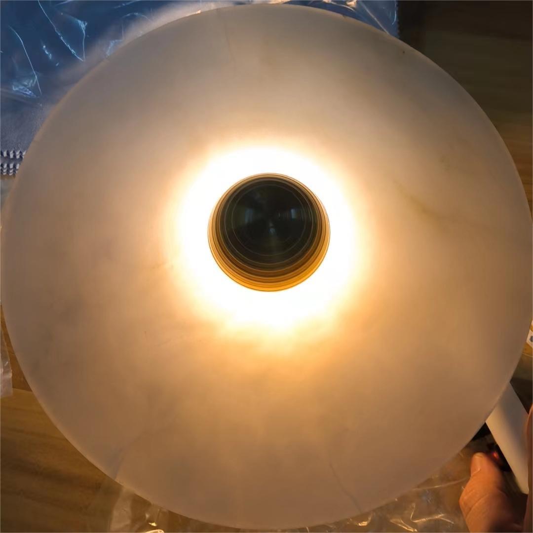 Alabaster Flushmount Wall Sconce - Richardrider