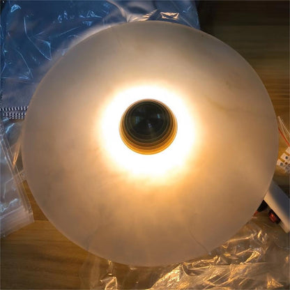 Alabaster Flushmount Wall Sconce - Richardrider