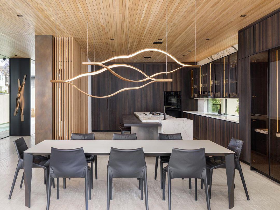 Modern Simple Aluminum Waving Chandelier - Richardrider