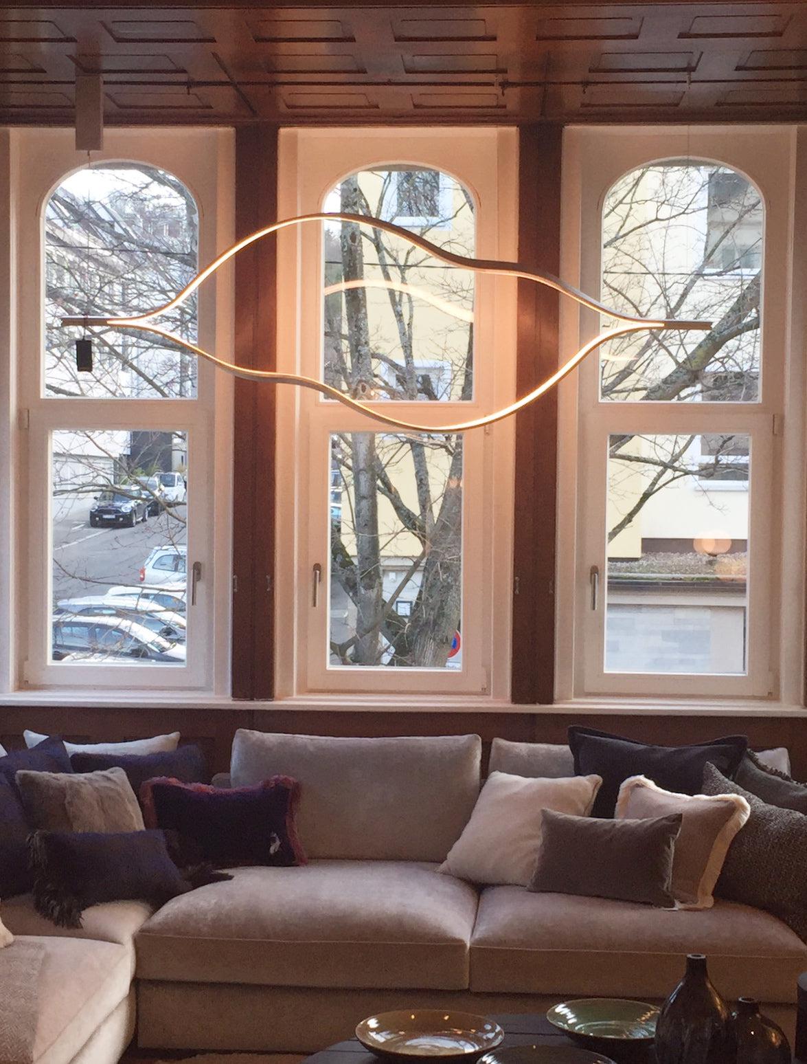 Modern Simple Aluminum Waving Chandelier - Richardrider