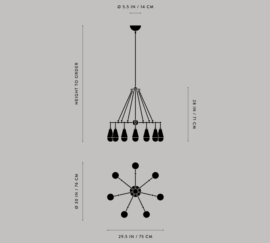 Triad Pendant 7-Light