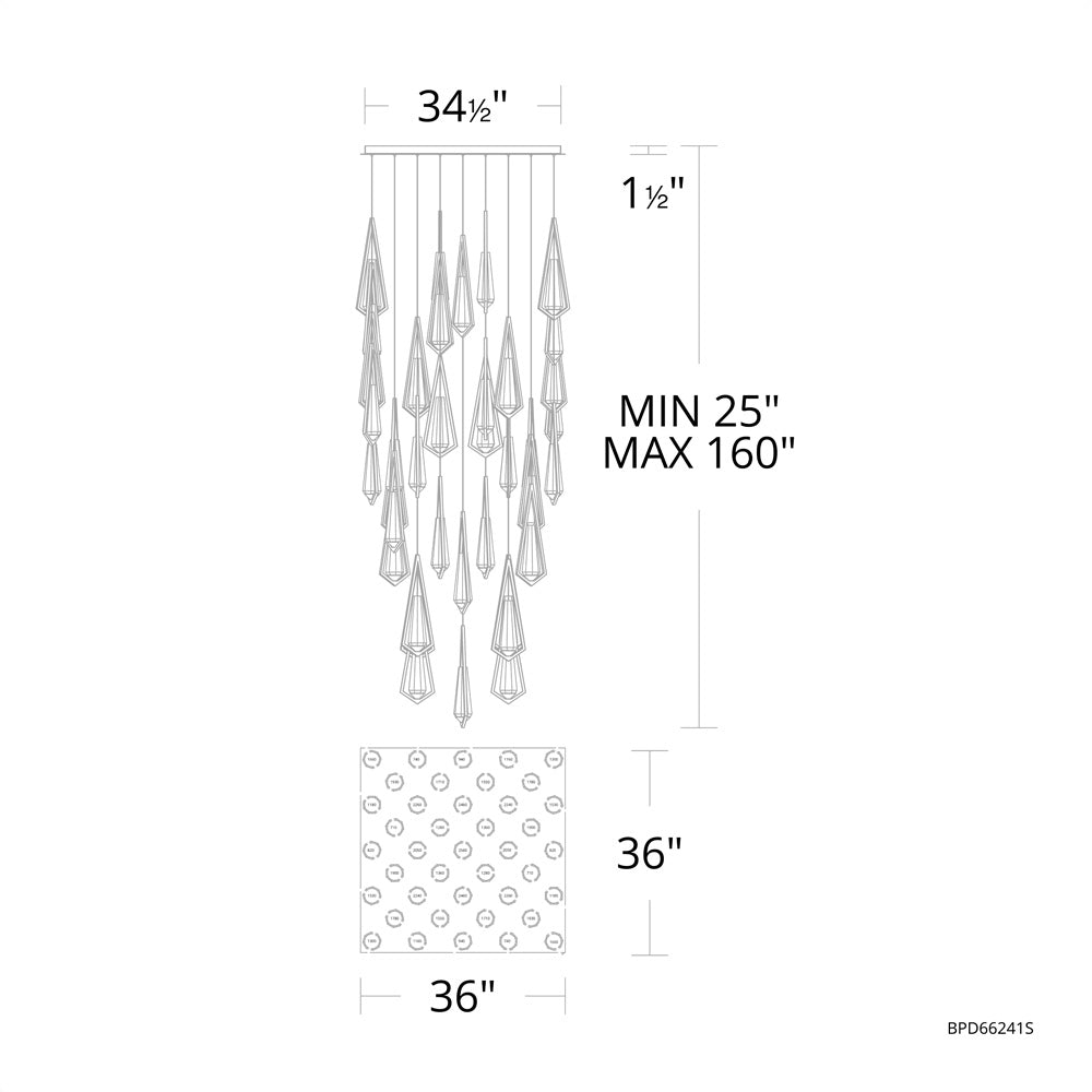 Schobek Crystal Linear Chandelier 40 Light - Richardrider