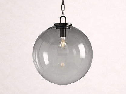Wescott Globe Pendant with Chain