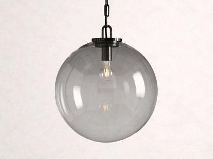 Wescott Globe Pendant with Chain