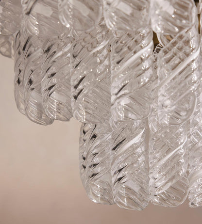 Elodie Glass Chandelier 28"W