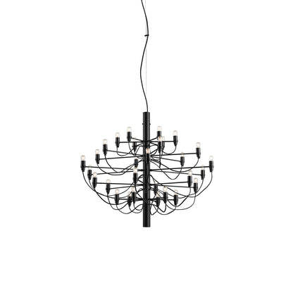 Jarylix Chandelier Brass & Steel. Steel Ceiling Fitting & Rose 27.2"W x 27.2"D