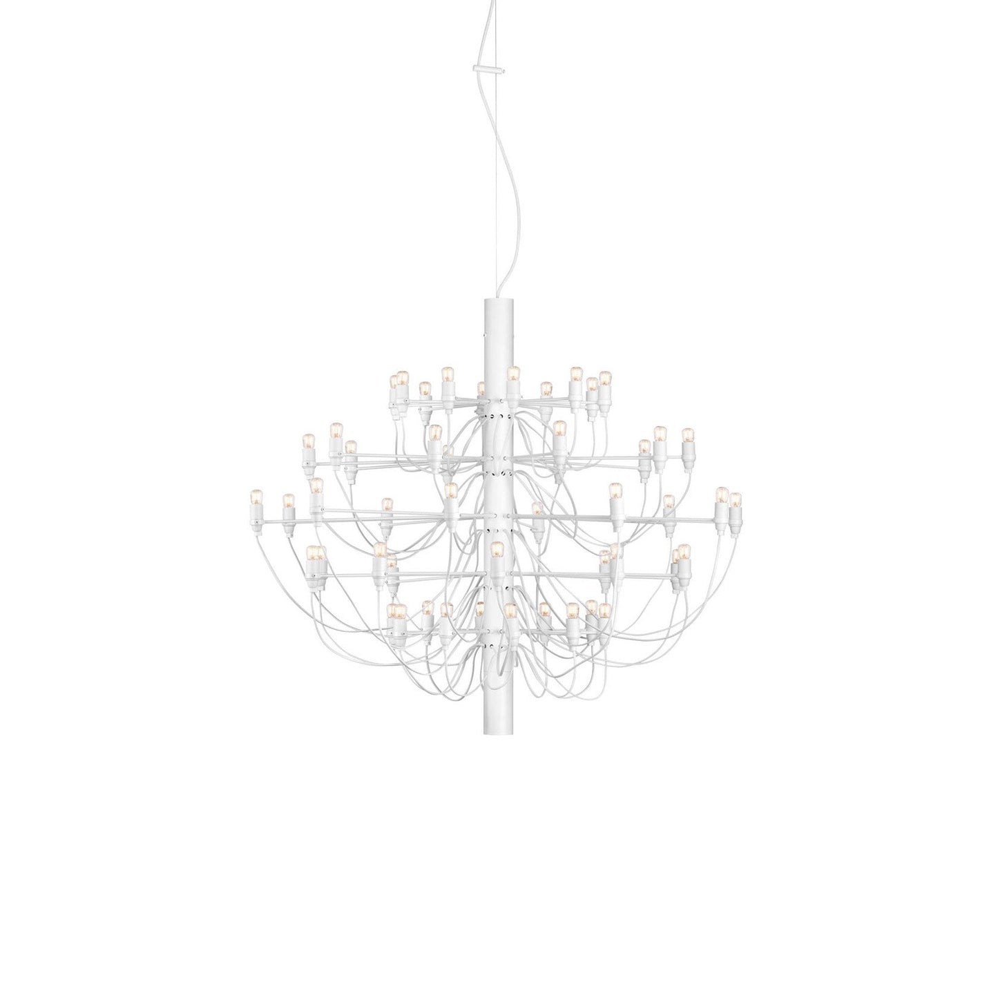 Jarylix Chandelier Brass & Steel. Steel Ceiling Fitting & Rose 27.2"W x 27.2"D
