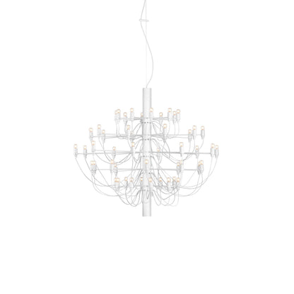 Jarylix Chandelier Brass & Steel. Steel Ceiling Fitting & Rose 27.2"W x 27.2"D