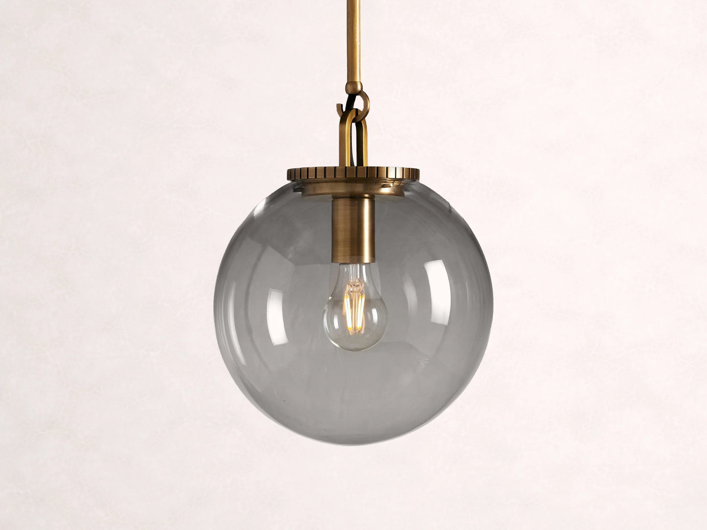 Wescott Globe Pendant with Rod