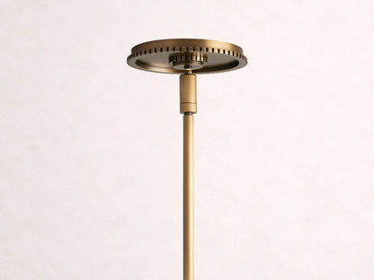 Wescott Globe Pendant with Rod