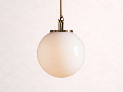 Wescott Globe Pendant with Rod