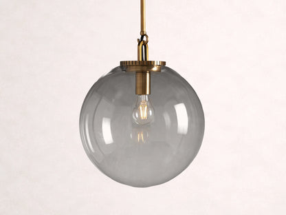 Wescott Globe Pendant with Rod