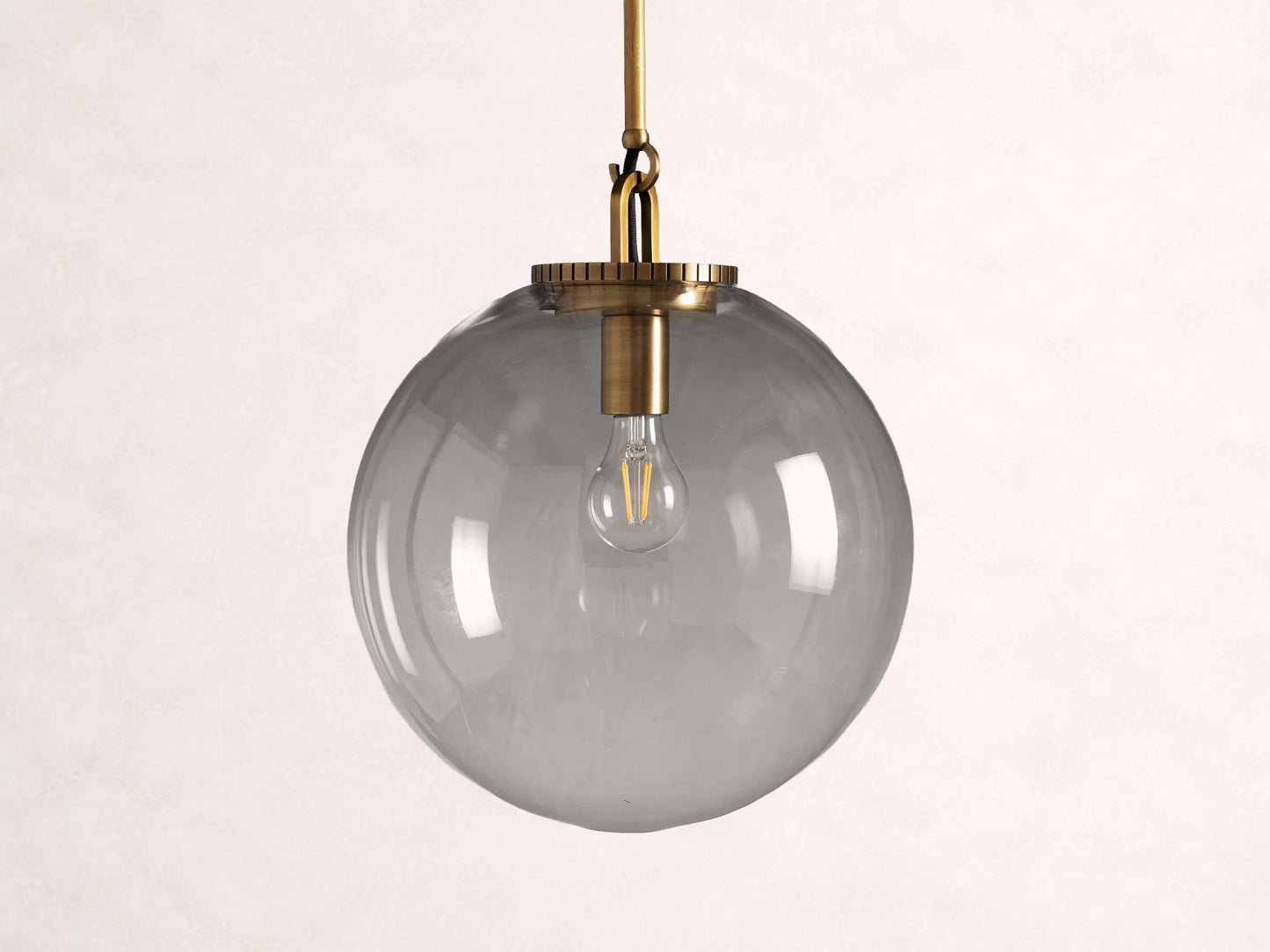 Wescott Globe Pendant with Rod