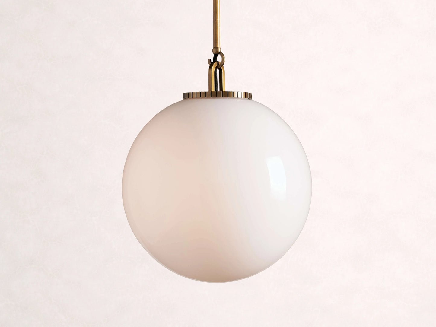 Wescott Globe Pendant with Rod
