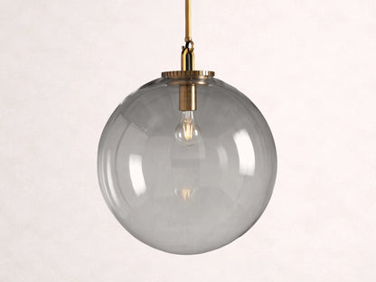 Wescott Globe Pendant with Rod