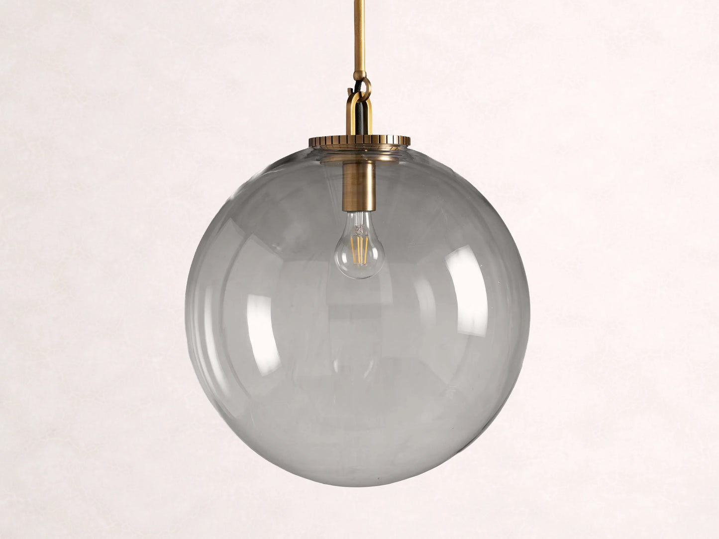 Wescott Globe Pendant with Rod