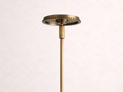 Wescott Globe Pendant with Rod