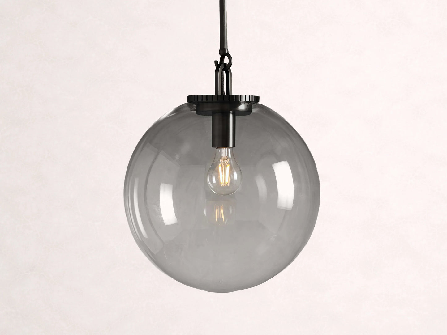 Wescott Globe Pendant with Rod