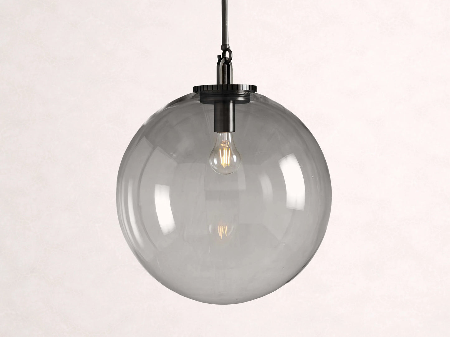 Wescott Globe Pendant with Rod