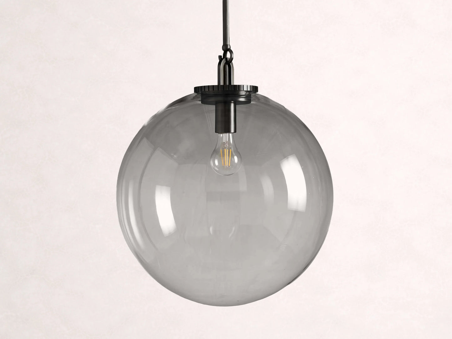 Wescott Globe Pendant with Rod