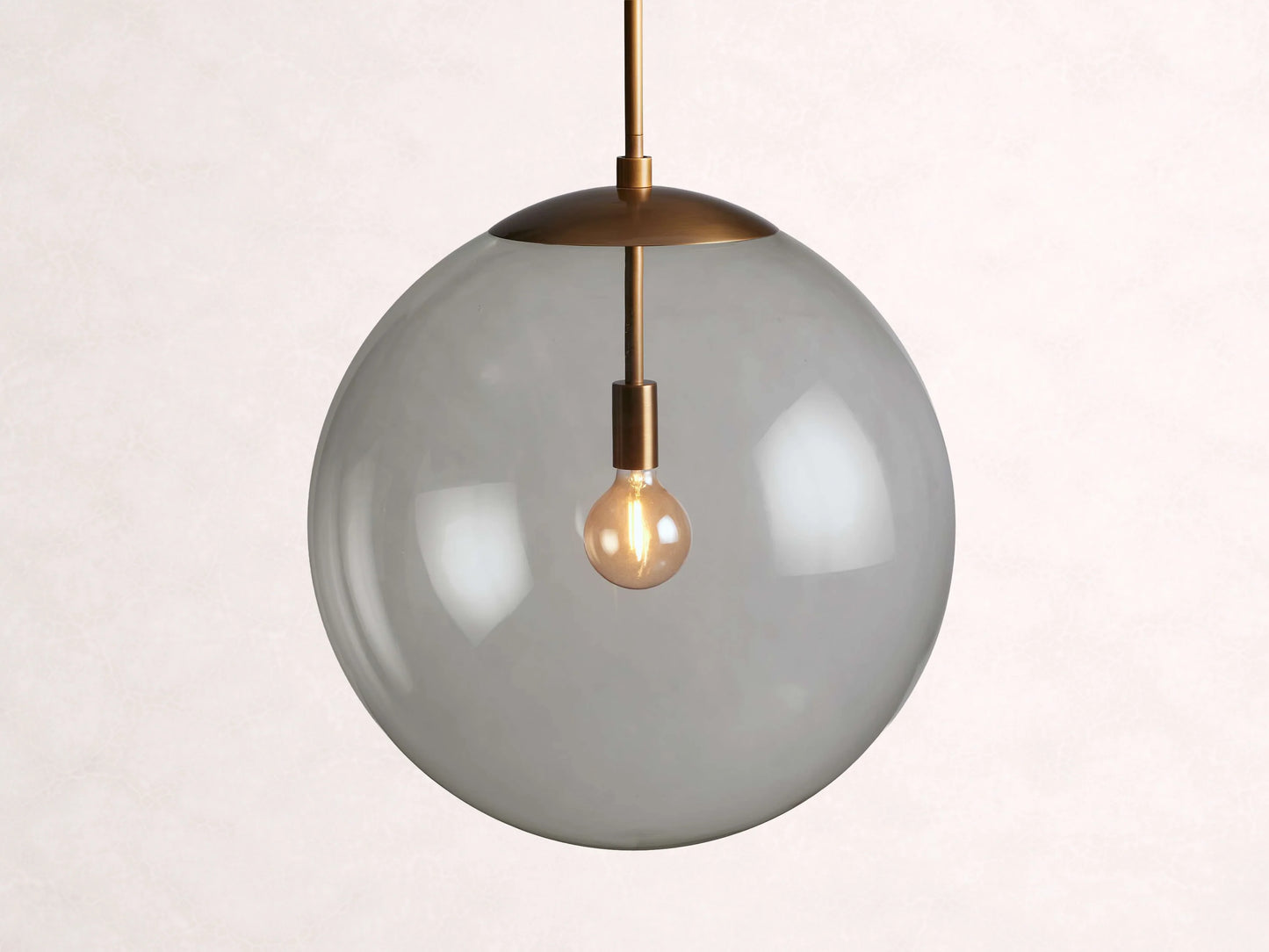 Wescott XL Globe Pendant with Rod