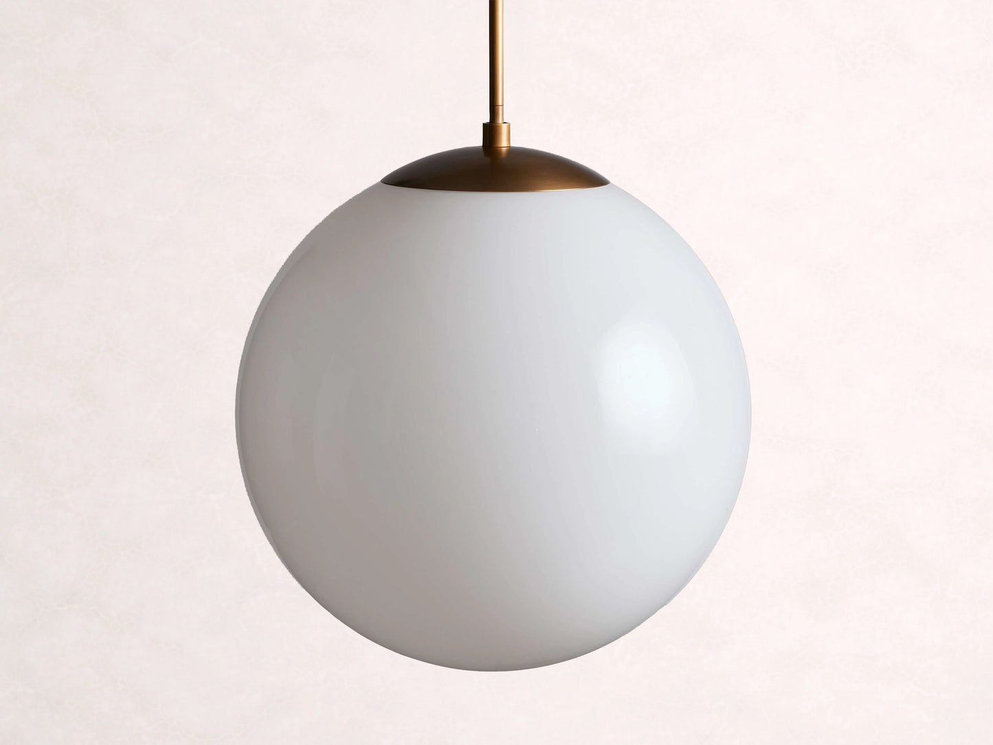 Wescott XL Globe Pendant with Rod