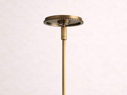 Wescott XL Globe Pendant with Rod