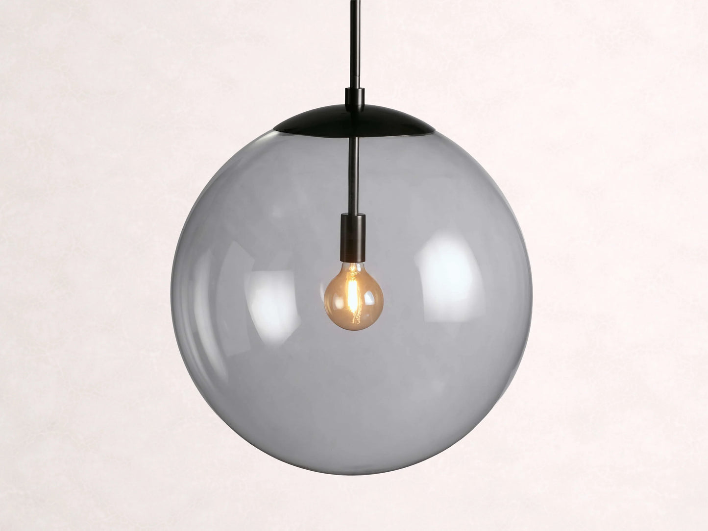 Wescott XL Globe Pendant with Rod