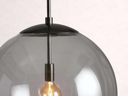 Wescott XL Globe Pendant with Rod