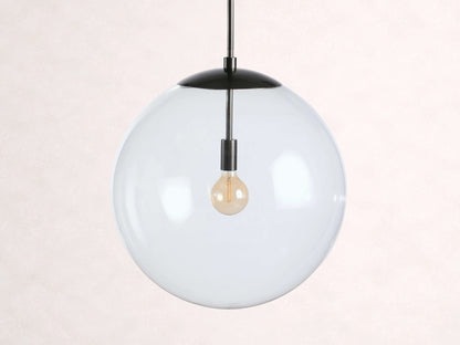 Wescott XL Globe Pendant with Rod