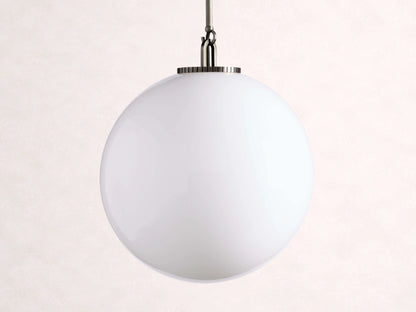 Wescott XL Globe Pendant with Rod