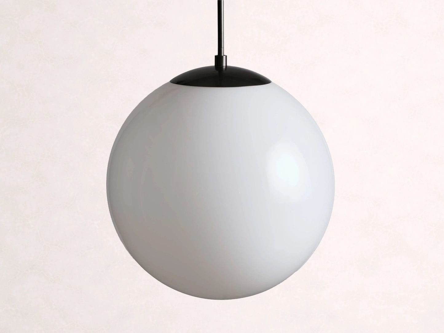 Wescott XL Globe Pendant with Rod