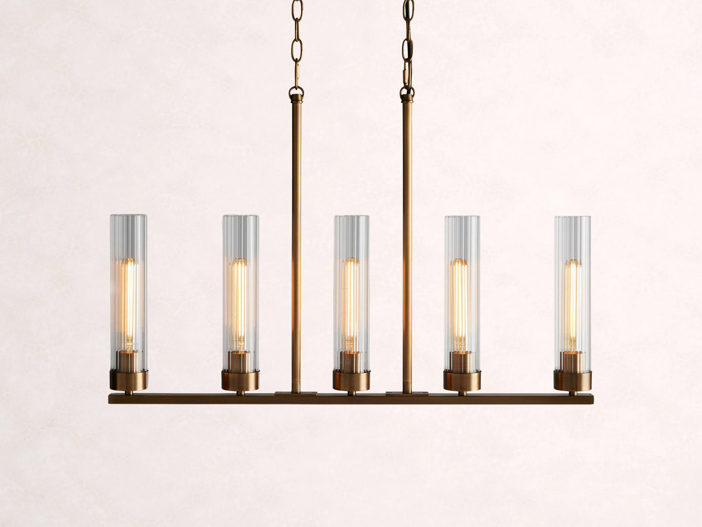 Andreas 5-Light Linear Chandelier