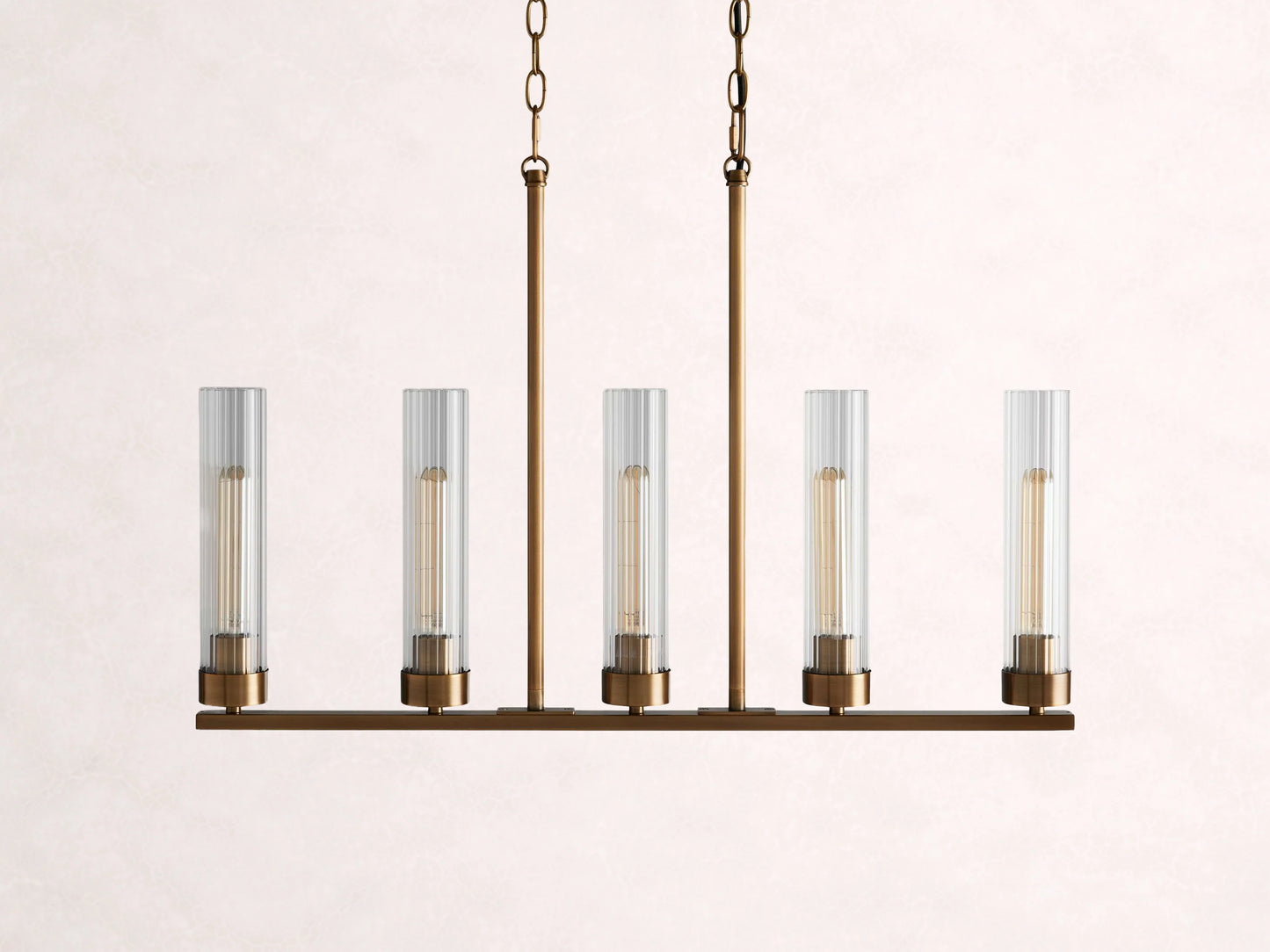 Andreas 5-Light Linear Chandelier