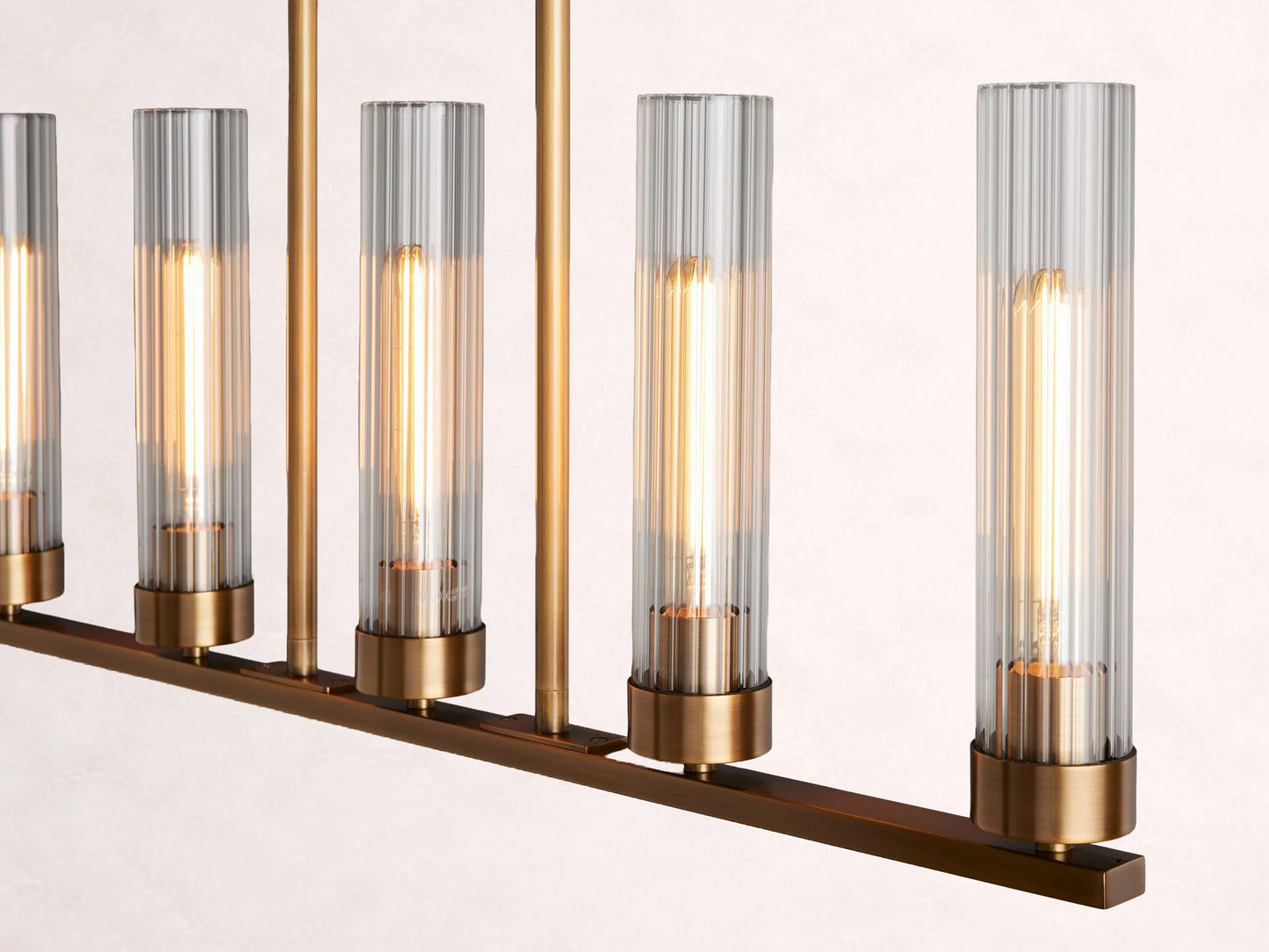 Andreas 5-Light Linear Chandelier