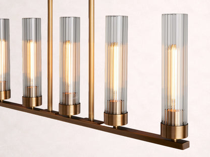 Andreas 5-Light Linear Chandelier