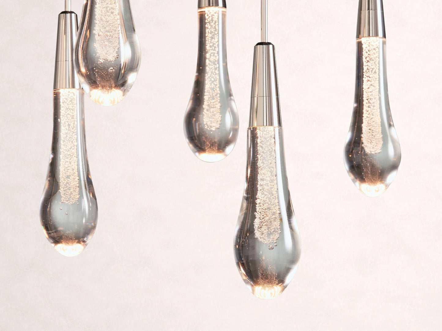 Soltaire Crystal Linear Chandelier 37" 50" 60" 70" 87" 120"W