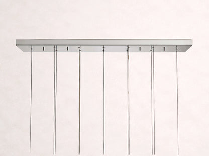 Soltaire Crystal Linear Chandelier 37" 50" 60" 70" 87" 120"W