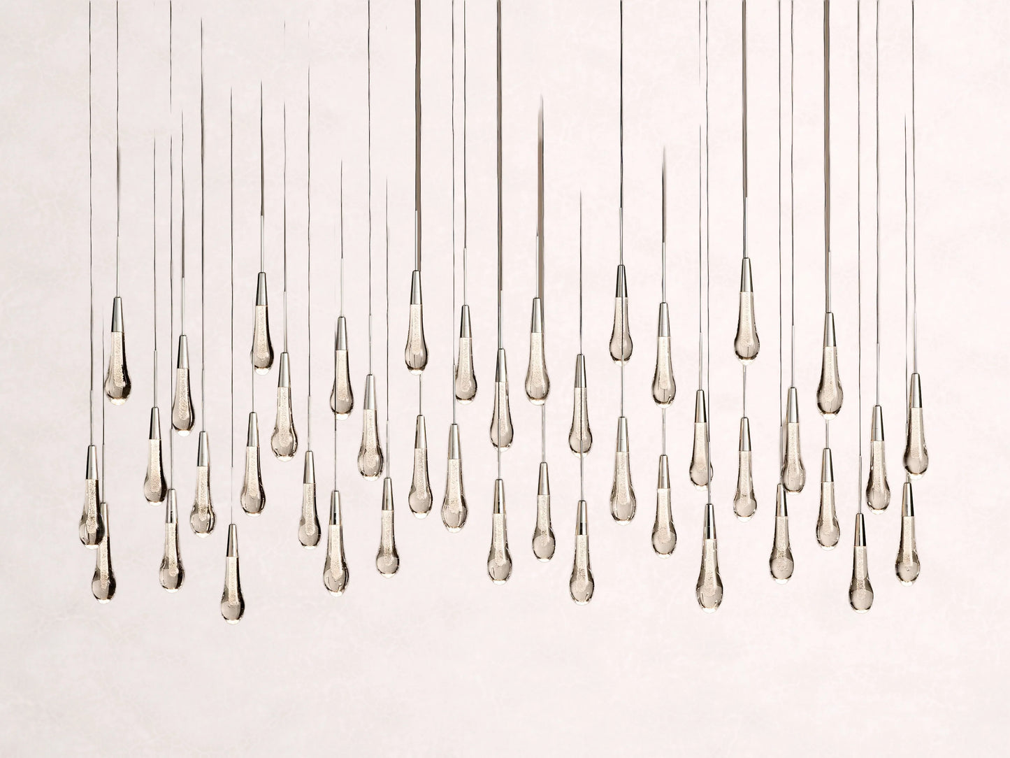 Soltaire Crystal Linear Chandelier 37" 50" 60" 70" 87" 120"W