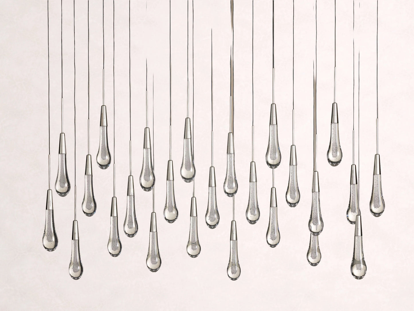 Soltaire Crystal Linear Chandelier 37" 50" 60" 70" 87" 120"W