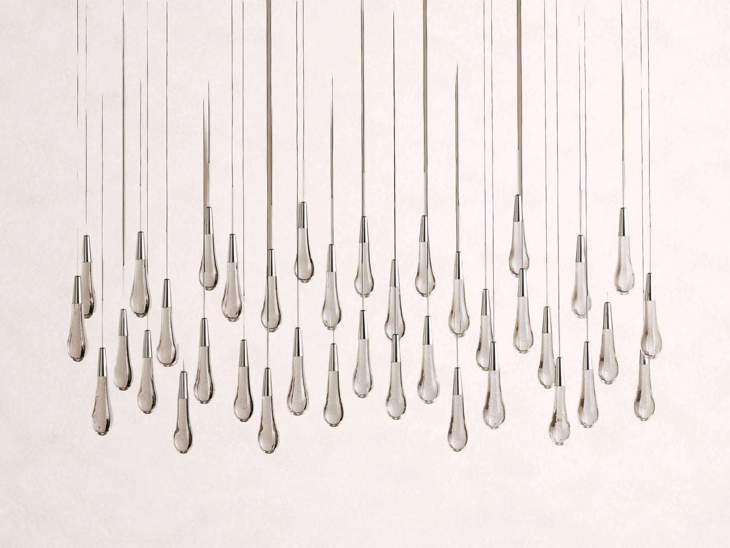 Soltaire Crystal Linear Chandelier 37" 50" 60" 70" 87" 120"W