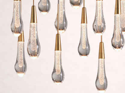 Soltaire Crystal Linear Chandelier 37" 50" 60" 70" 87" 120"W
