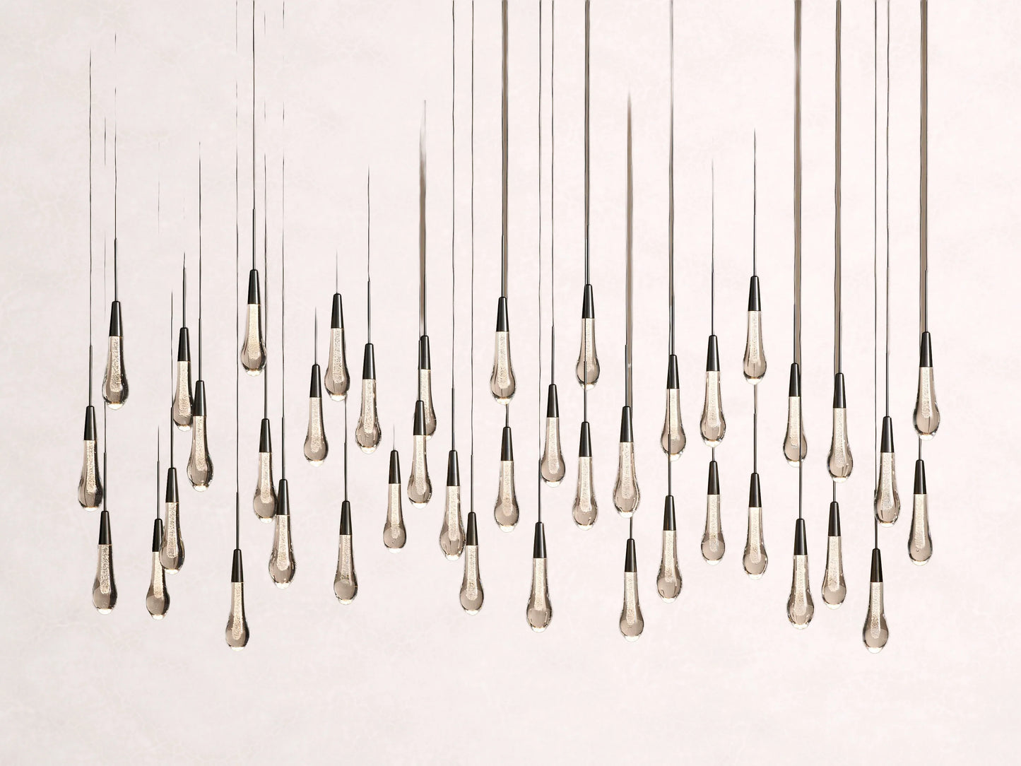 Soltaire Crystal Linear Chandelier 37" 50" 60" 70" 87" 120"W